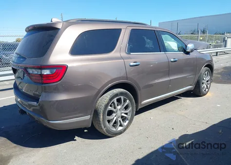 2018 Dodge Durango Citadel Anodized Platinum Rwd from USA, damaged, VIN 1C4RDHEG0JC143157